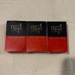 MAJA By Myrurgia Scented Bar Soap Jabon Savon 3 x 1.7 Oz for Women